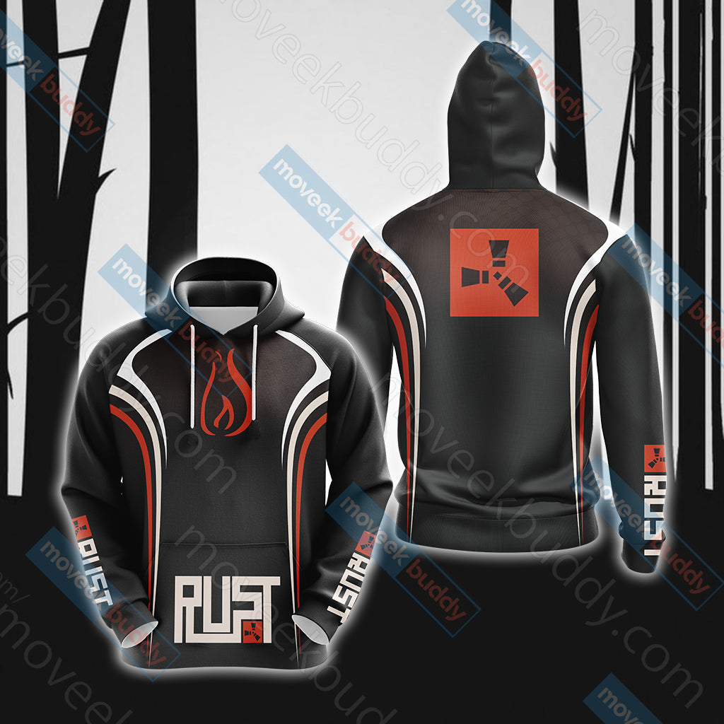 Rust Unisex 3D T-shirt Hoodie