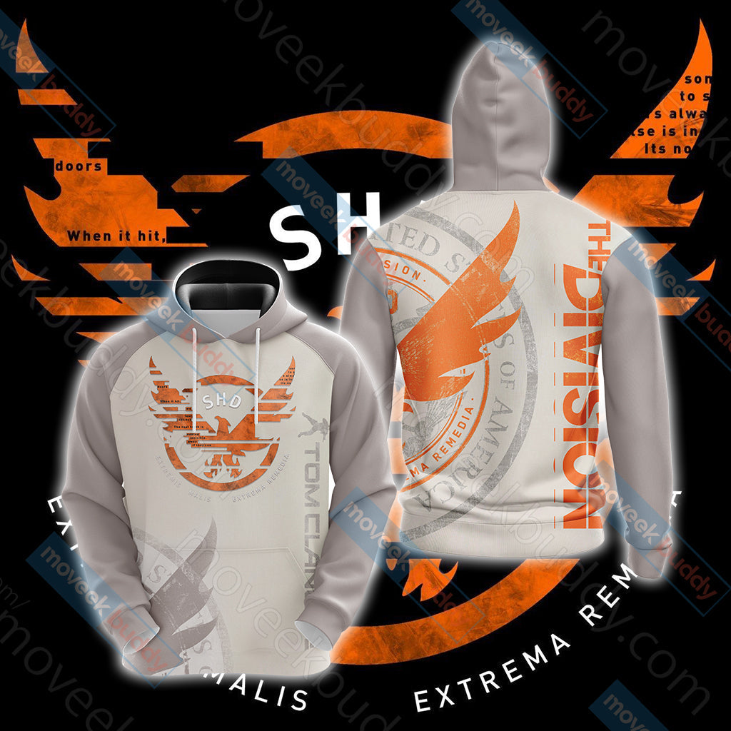 Tom Clancy's The Division Unisex 3D T-shirt Hoodie