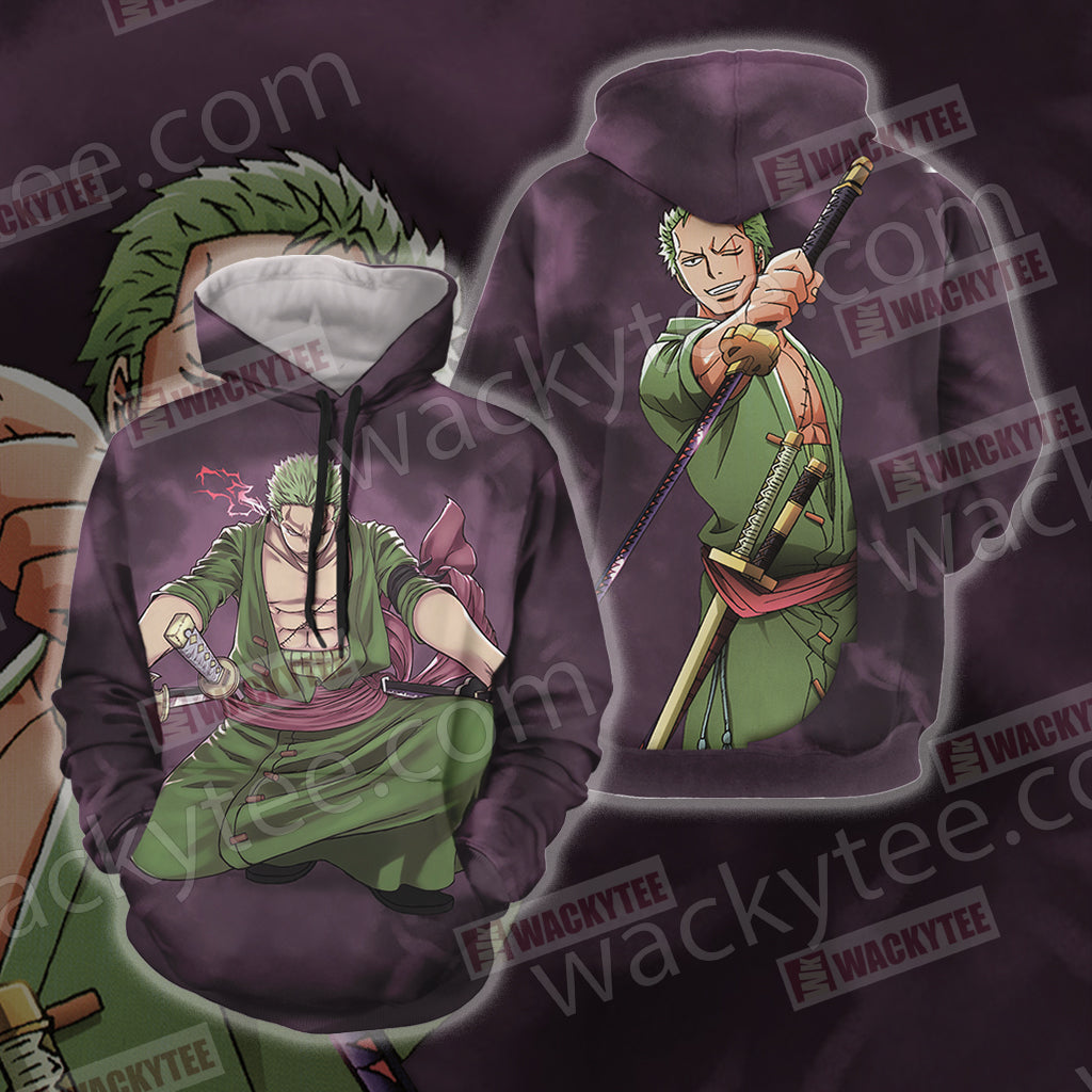 One Piece Zoro Unisex 3D T-shirt Hoodie