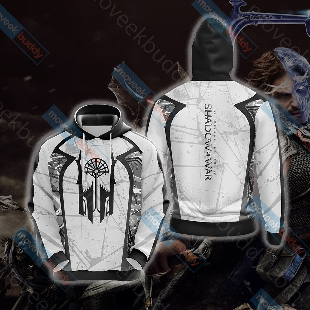 Middle-earth: Shadow of Mordor - Black Gate Sigil Unisex 3D T-shirt Hoodie