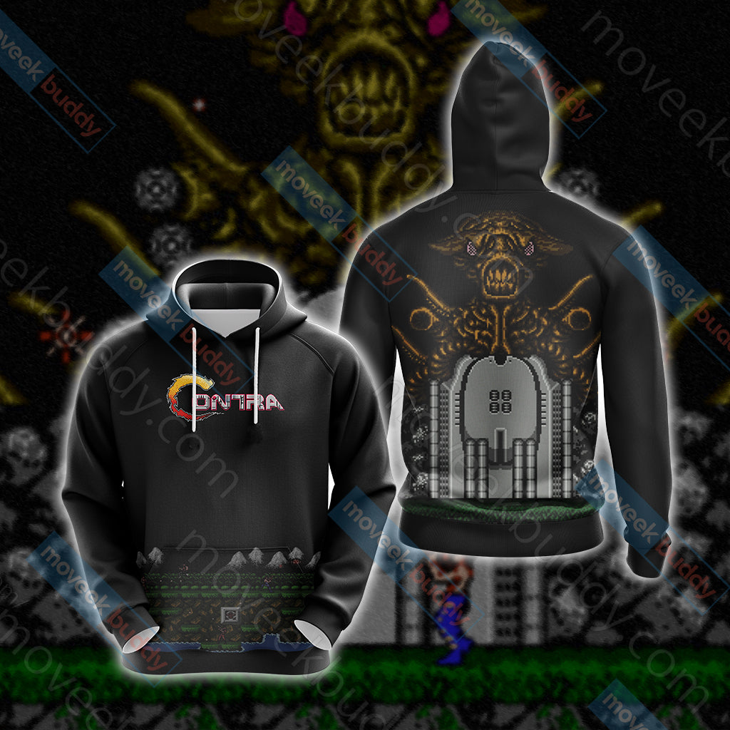Contra (video game) Unisex 3D T-shirt Hoodie