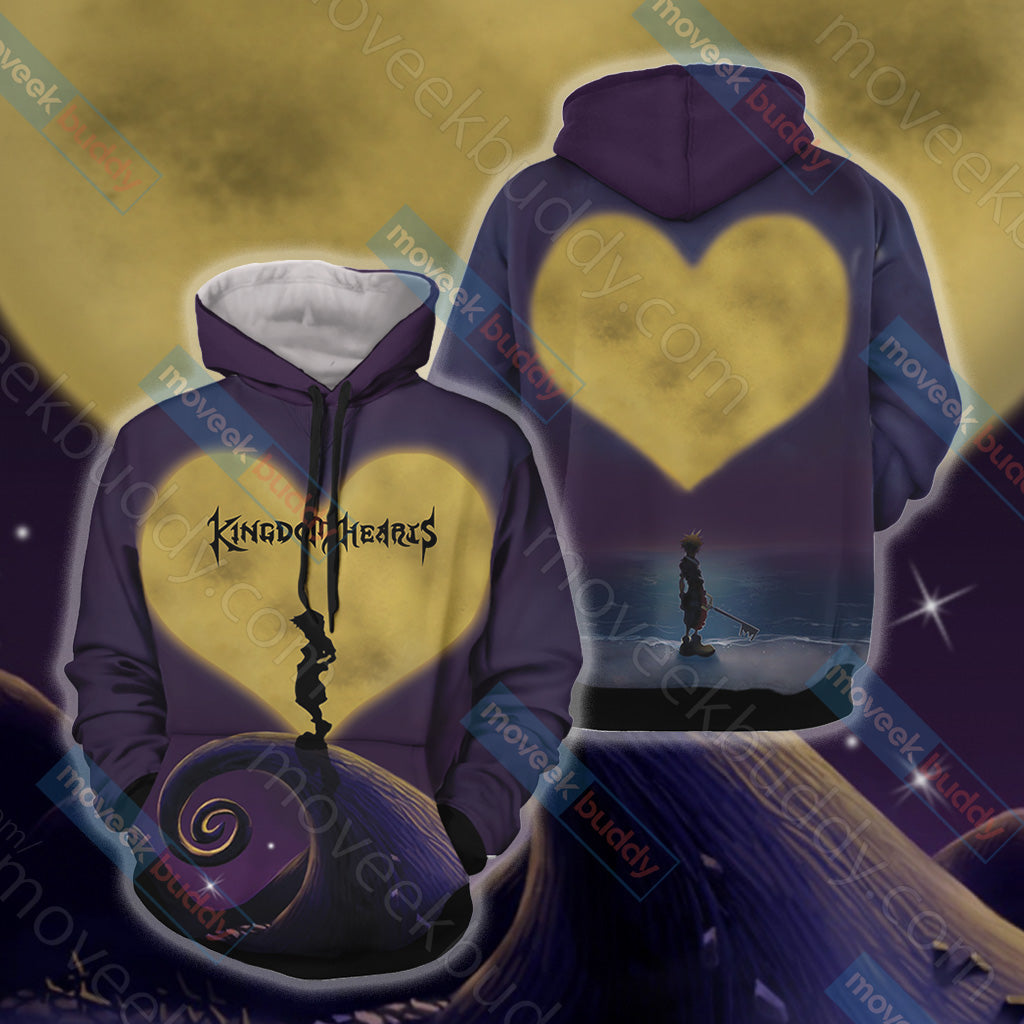 Kingdom Hearts New Version Unisex 3D T-shirt Hoodie