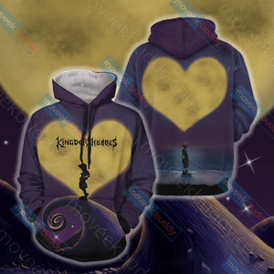 Kingdom Hearts New Version Unisex 3D T-shirt Hoodie S 