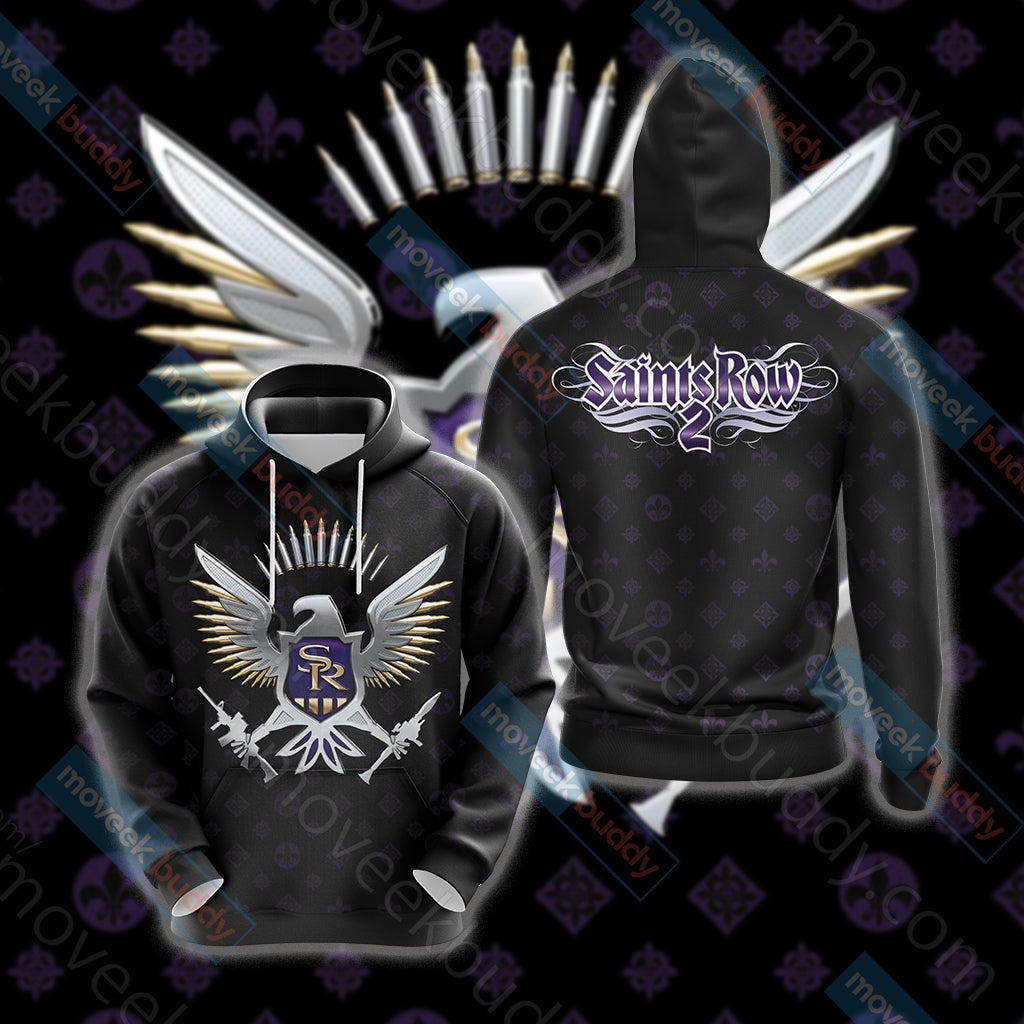 Saints Row IV Unisex 3D T-shirt Hoodie