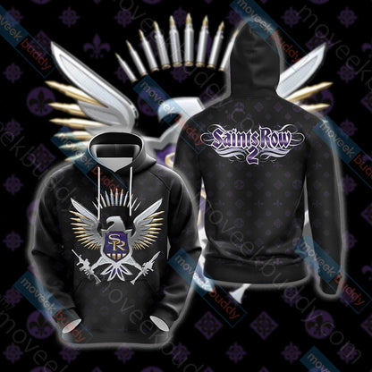 Saints Row IV Unisex 3D T-shirt Hoodie