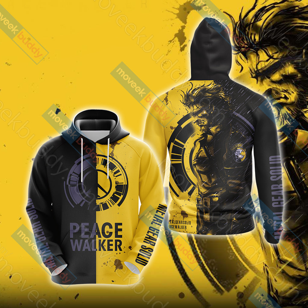 Metal Gear Solid: Peace Walker Unisex 3D T-shirt Hoodie