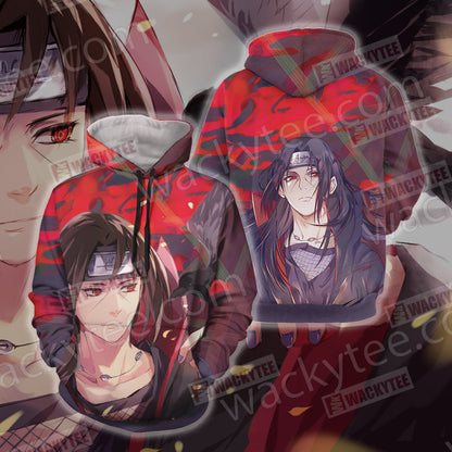 Naruto Uchiha Itachi New Look Unisex 3D T-shirt Hoodie