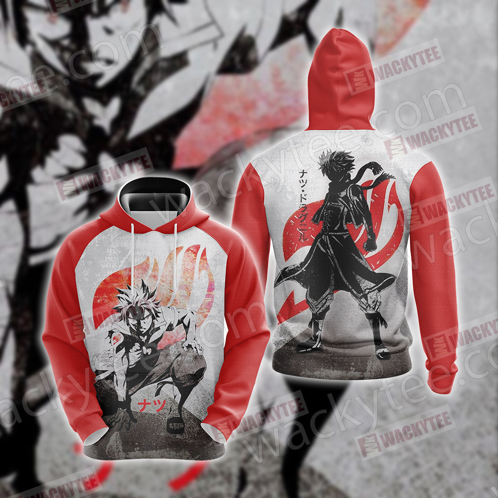 Fairy Tail - Natsu New Look Unisex 3D T-shirt Hoodie