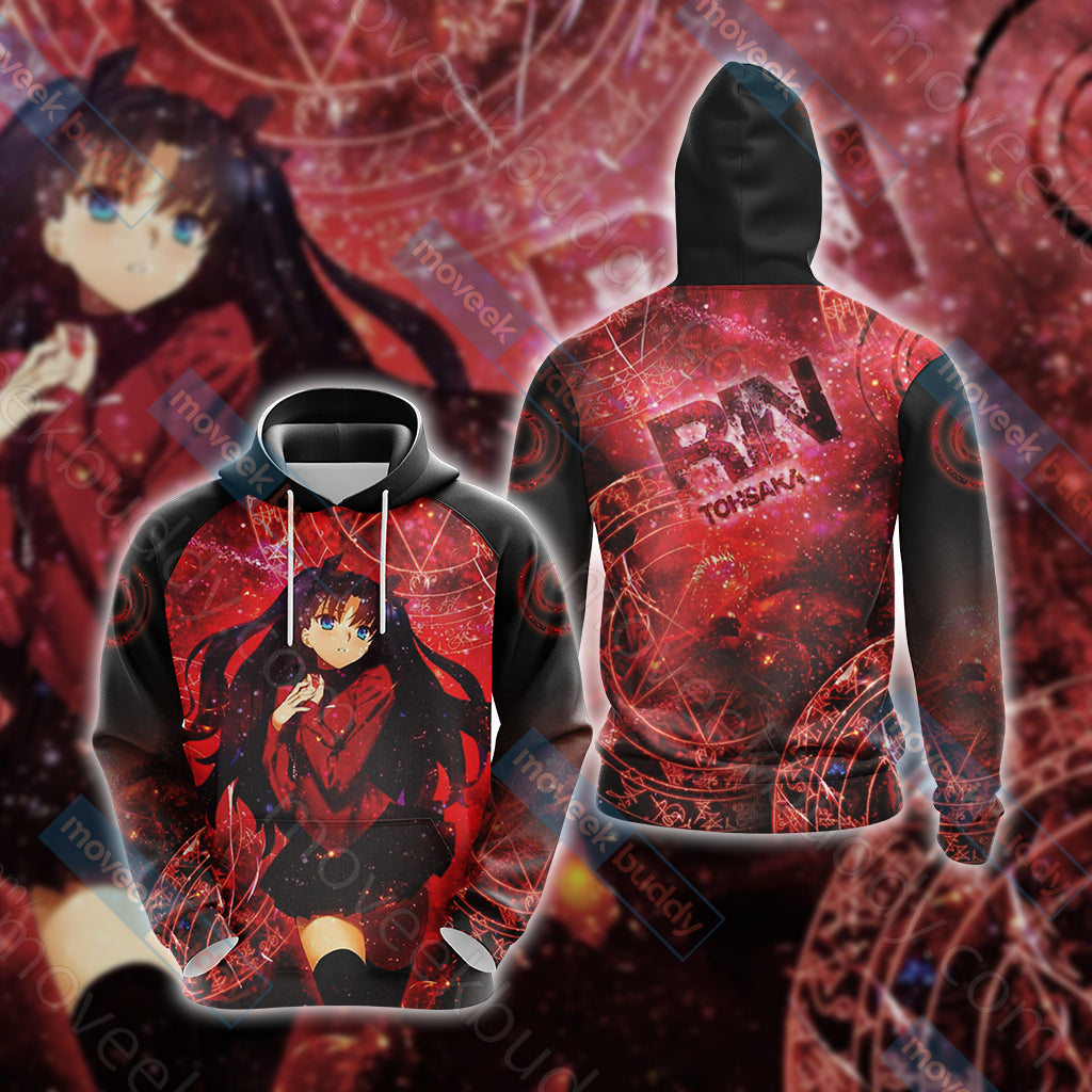 Fate / Stay Night - Rin Unisex 3D T-shirt Hoodie