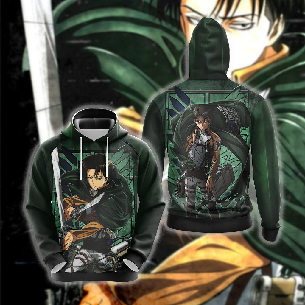 Attack On Titan: Levi New Style Unisex 3D T-shirt Hoodie