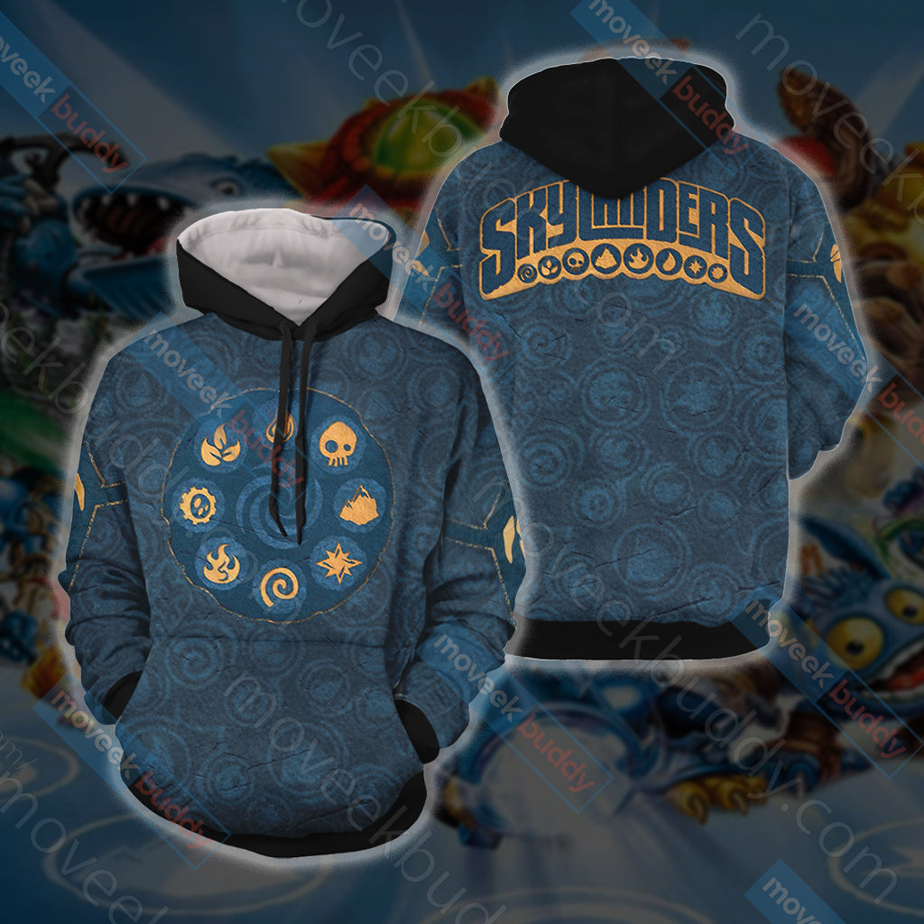 Skylanders Unisex 3D T-shirt Hoodie