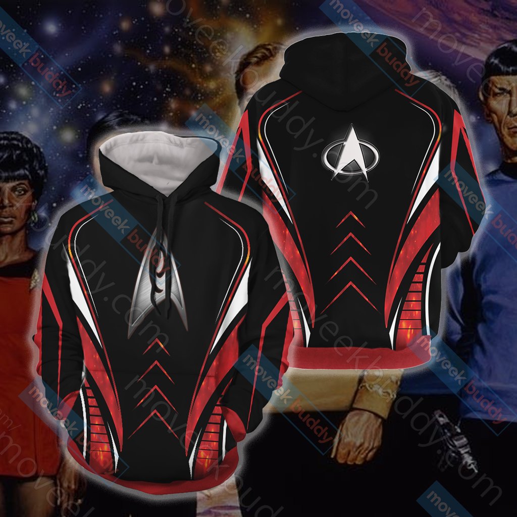 Star Trek - Engineering Unisex 3D T-shirt Hoodie