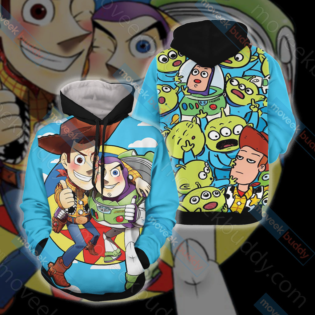 Toy Story Unisex 3D Hoodie S  