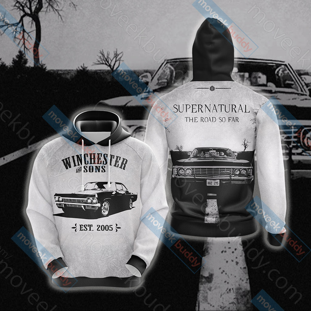 Supernatural Unisex 3D T-shirt Hoodie