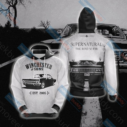 Supernatural Unisex 3D T-shirt Hoodie