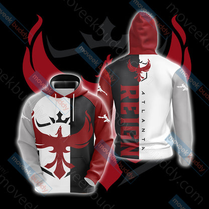Overwatch - Atlanta Reign Unisex 3D T-shirt Hoodie