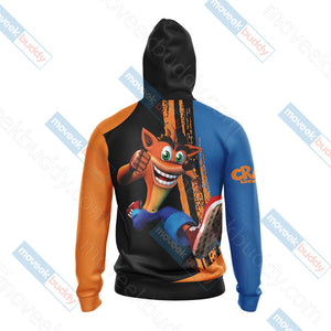 Crash Bandicoot New Look Unisex 3D T-shirt   