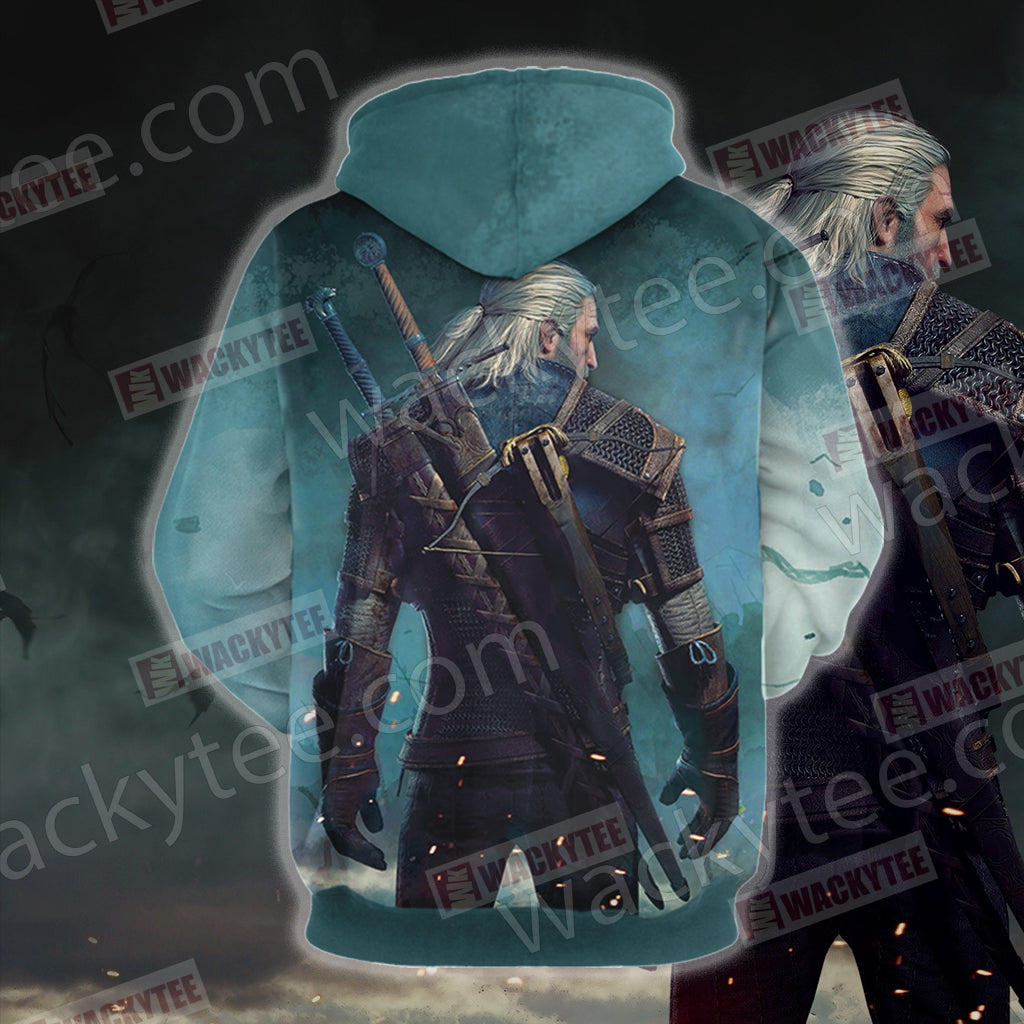 The Witcher: Wild Hunt Geralt of Rivia Unisex 3D T-shirt