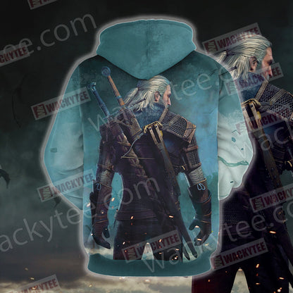The Witcher: Wild Hunt Geralt of Rivia Unisex 3D T-shirt