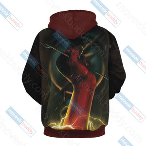 Arrow and Flash Unisex 3D T-shirt   