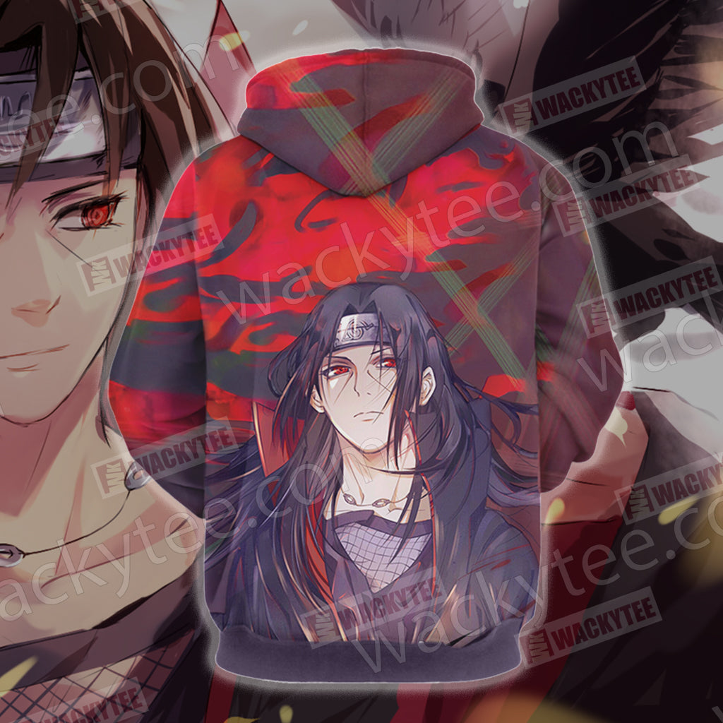 Naruto Uchiha Itachi New Look Unisex 3D T-shirt