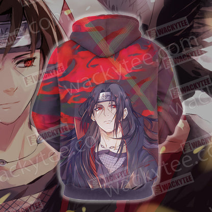 Naruto Uchiha Itachi New Look Unisex 3D T-shirt