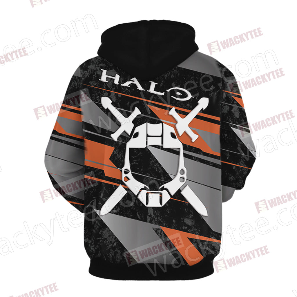 Halo - Spartans Helmet Unisex 3D T-shirt