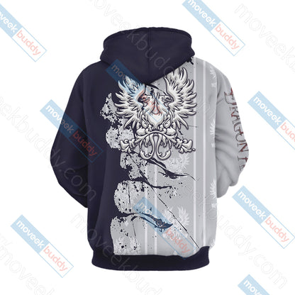 Dragon Age - Grey Warden symbol Unisex 3D T-shirt