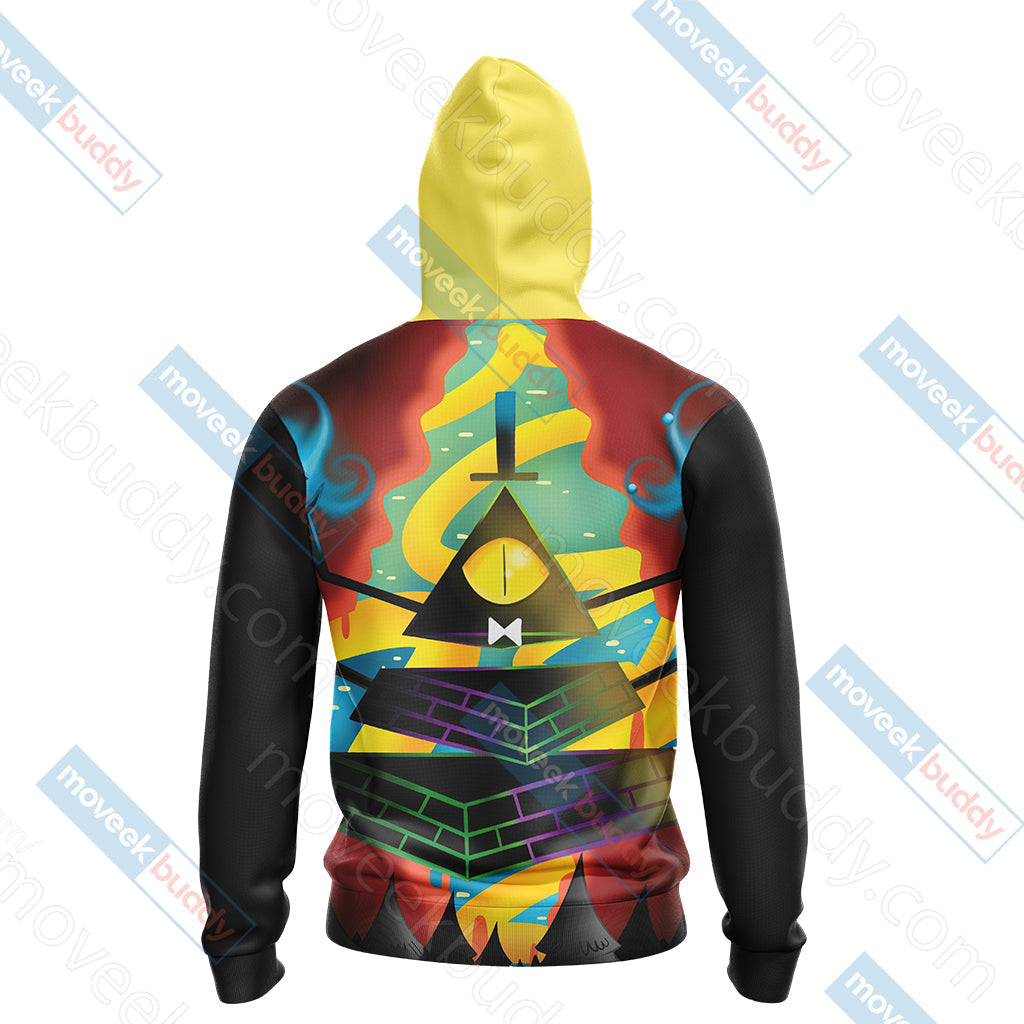 Gravity Falls - Bill Cipher Unisex 3D T-shirt   