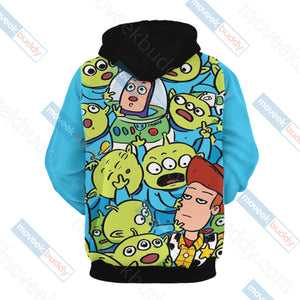 Toy Story Unisex 3D Hoodie   