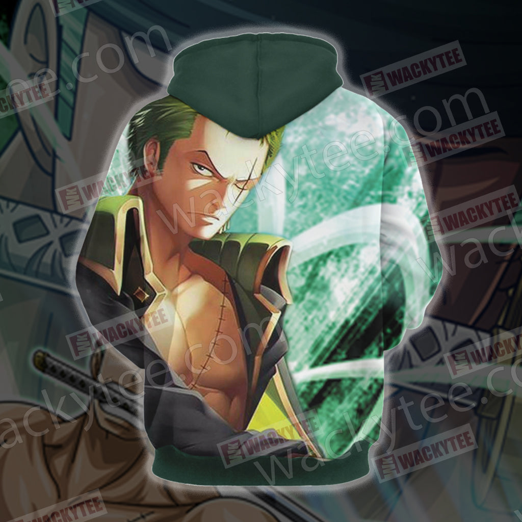 One Piece Pirate Hunter Zoro Unisex 3D T-shirt