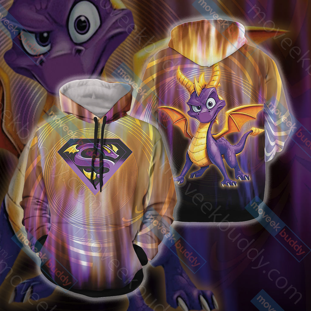 Spyro Unisex 3D T-shirt Hoodie