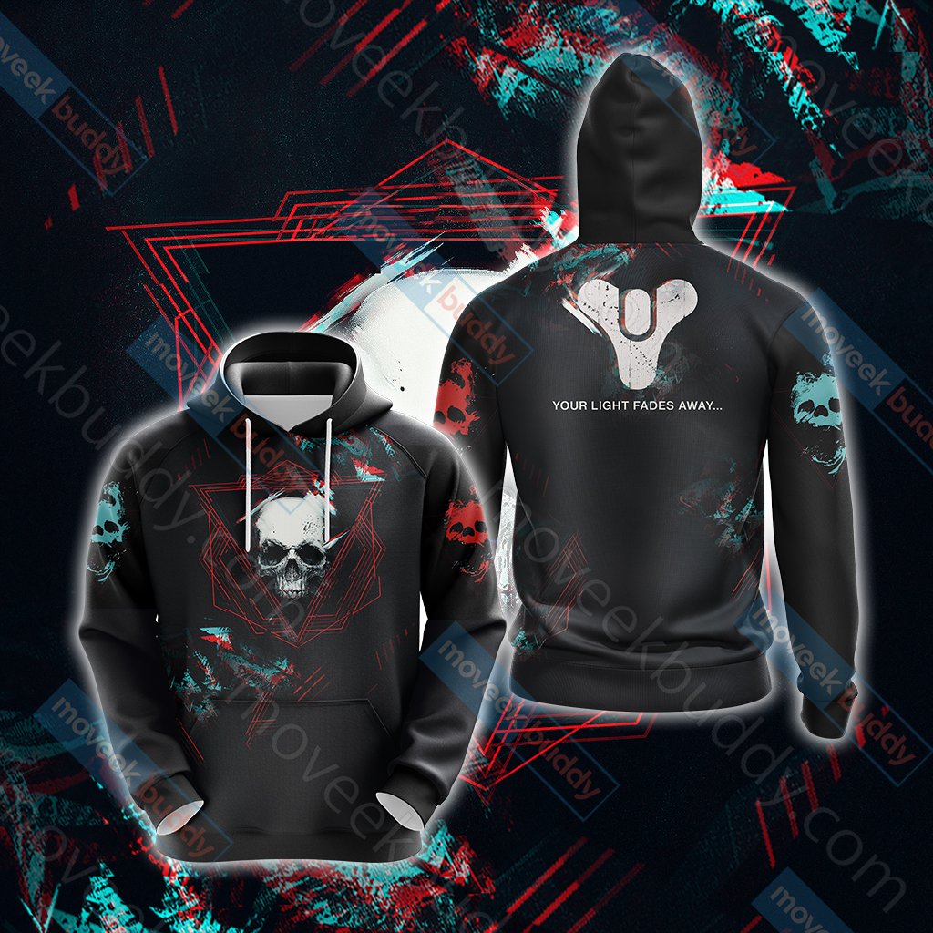 Destiny 2 New Style Unisex 3D T-shirt Zip Hoodie Pullover Hoodie Hoodie