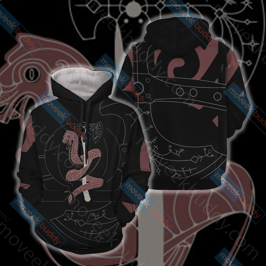 God Of War Leviathan Axe Unisex 3D T-shirt Hoodie