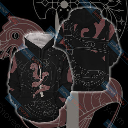 God Of War Leviathan Axe Unisex 3D T-shirt Hoodie