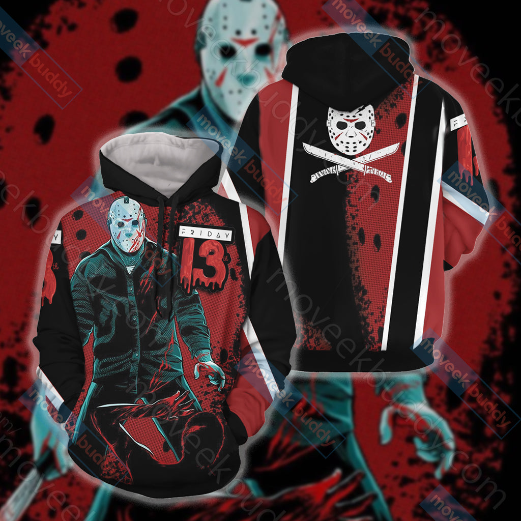 Friday the 13th Unisex 3D T-shirt Hoodie