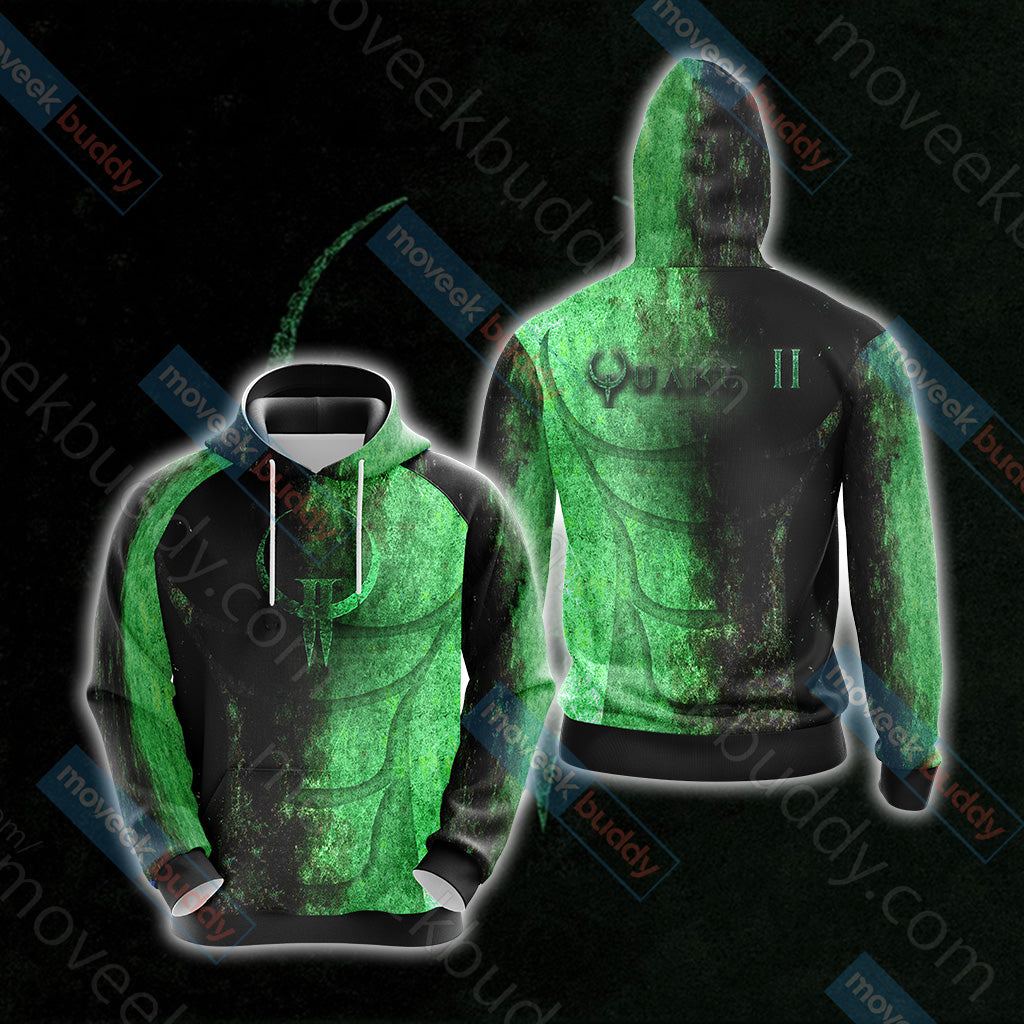 Quake II Unisex 3D T-shirt Hoodie