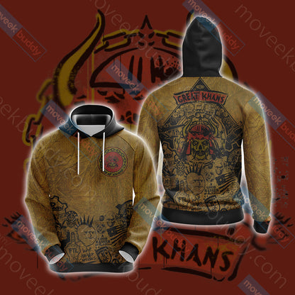 Fallout - The Great Khans Unisex 3D T-shirt Hoodie
