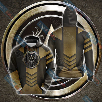 Assassin's Creed Black Flag Unisex 3D T-shirt Hoodie