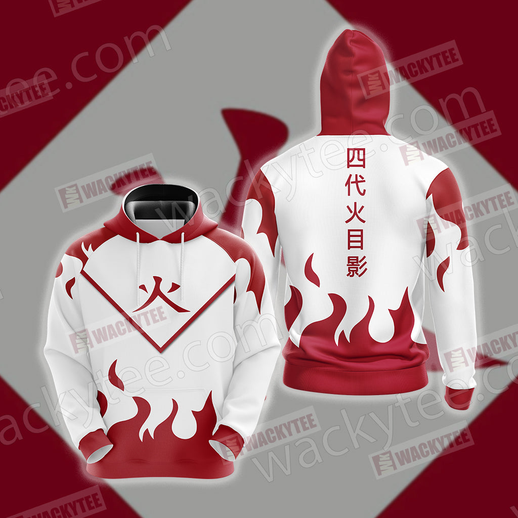 Naruto - Hokage New Unisex 3D T-shirt Hoodie