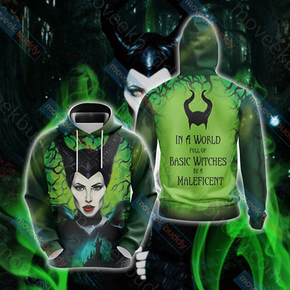 Maleficent Unisex 3D T-shirt Hoodie