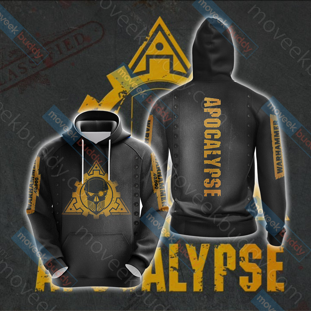 Apocalypse New Look Unisex 3D T-shirt Hoodie