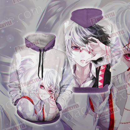 Tokyo Ghoul Suzuya Juuzou Unisex 3D T-shirt Hoodie