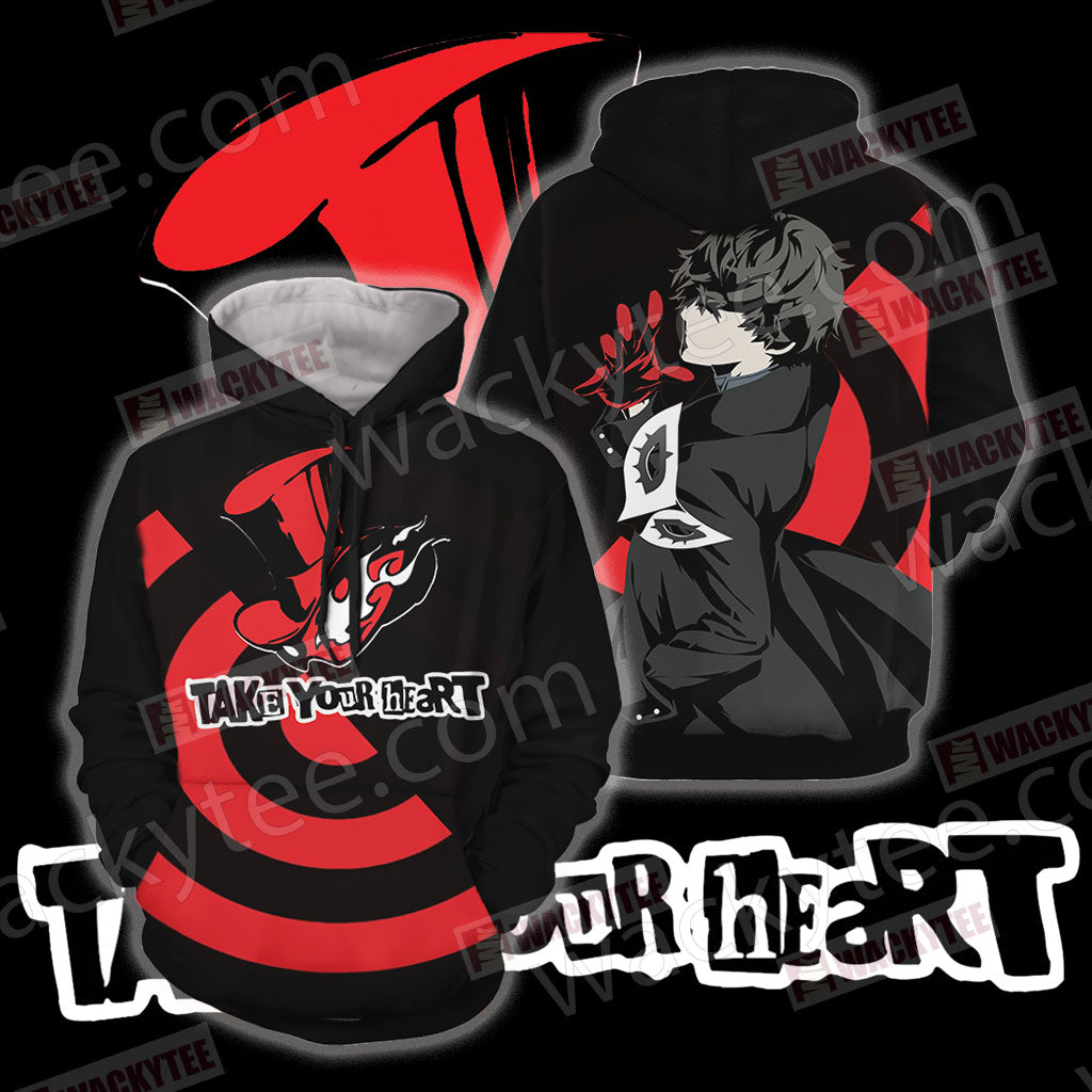 Persona 5 - Phantom Thieves Symbol Unisex 3D T-shirt Hoodie