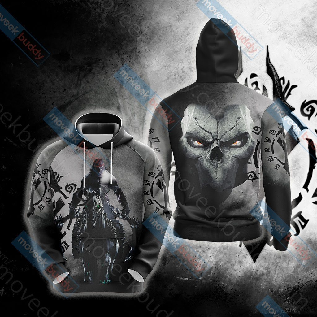 Darksiders 2 - Death Unisex 3D T-shirt Hoodie