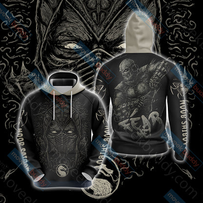 Mortal kombat - Noob Saibot Unisex 3D T-shirt Hoodie