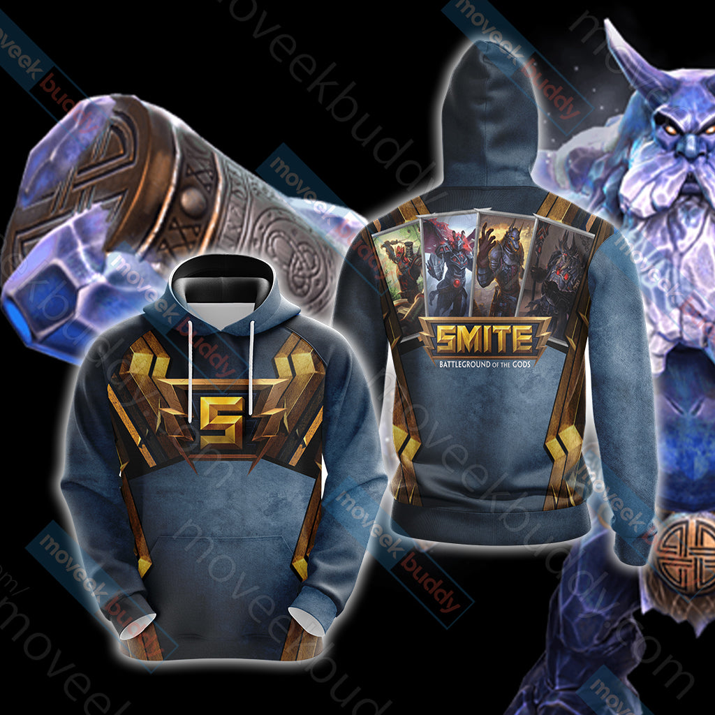 Smite (video game) Unisex 3D T-shirt Hoodie