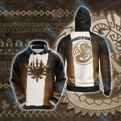 Monster Hunter Unisex 3D T-shirt Hoodie