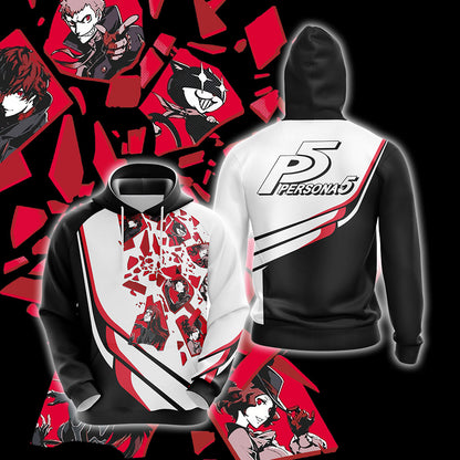Persona 5 New Look Unisex 3D T-shirt Hoodie Hoodie