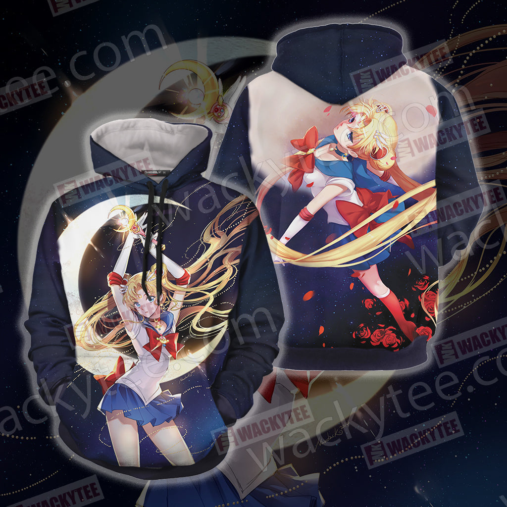 Sailor Moon New Unisex 3D T-shirt Hoodie